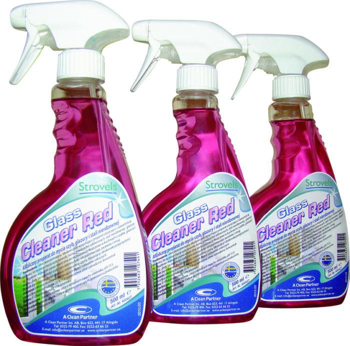 Glass Cleaner Red x3 700x692 - Glass Cleaner Red / Glasrent